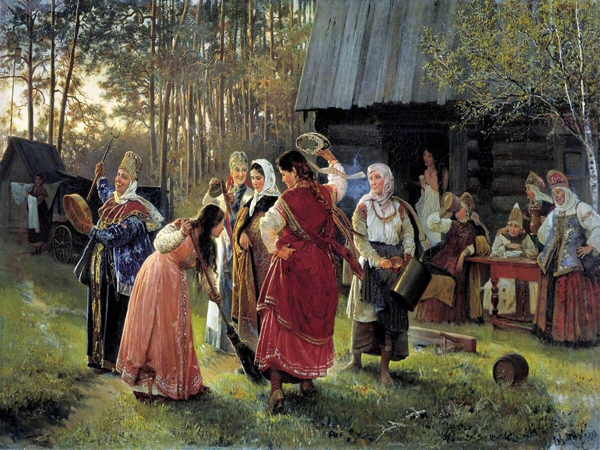 Корзухин Алексей Иванович. Боярышня