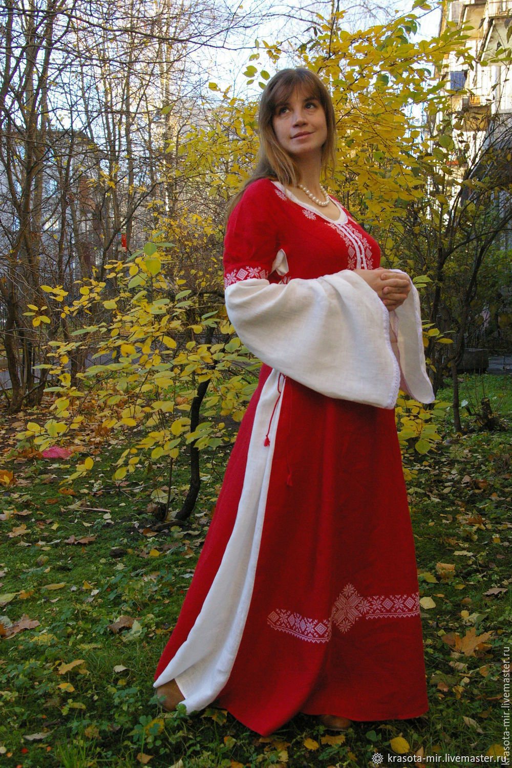 Старославянское платье