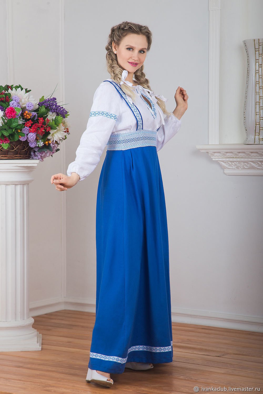 Платья Иванка русский стиль