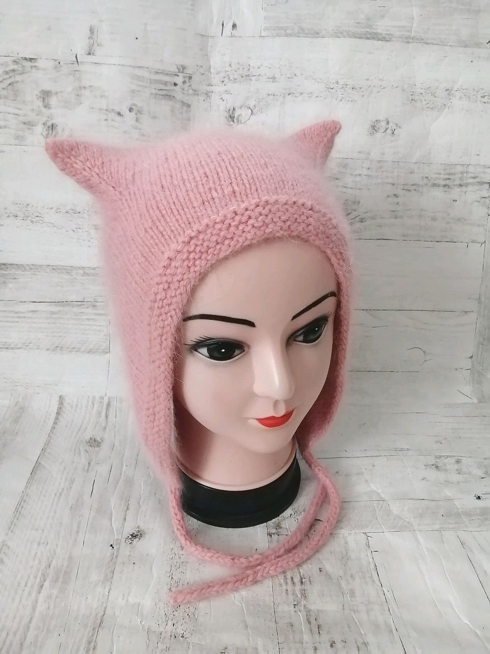 Чепчик с ушками
