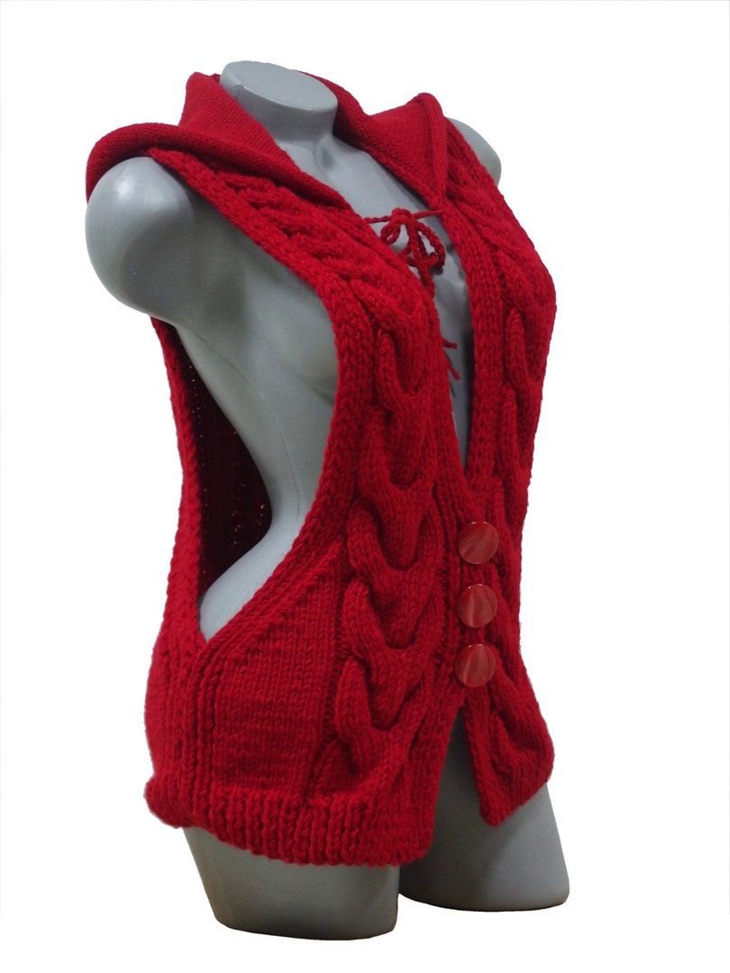 Жилет Cocoon dari_ Knit