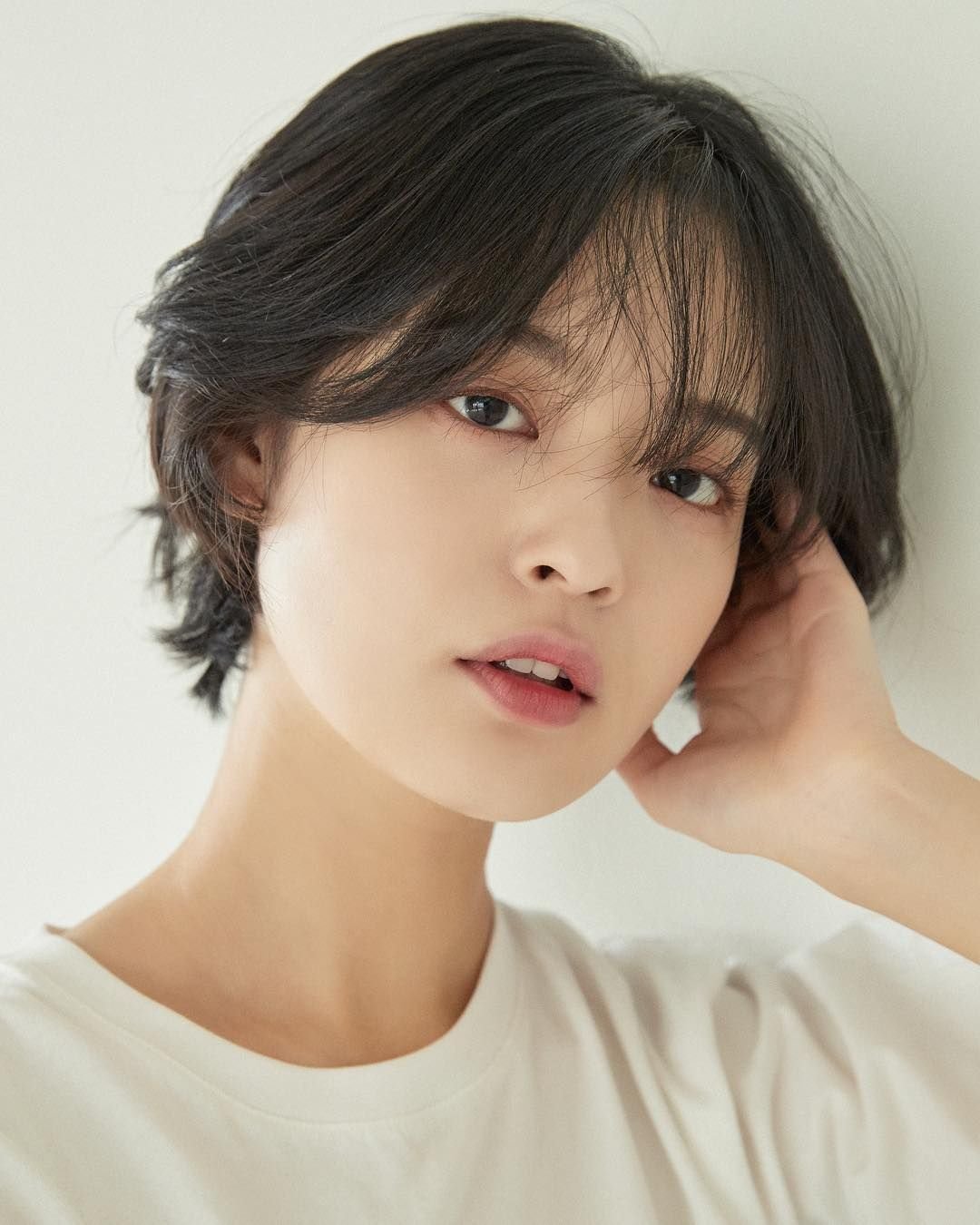 Haircut korean short Пикси