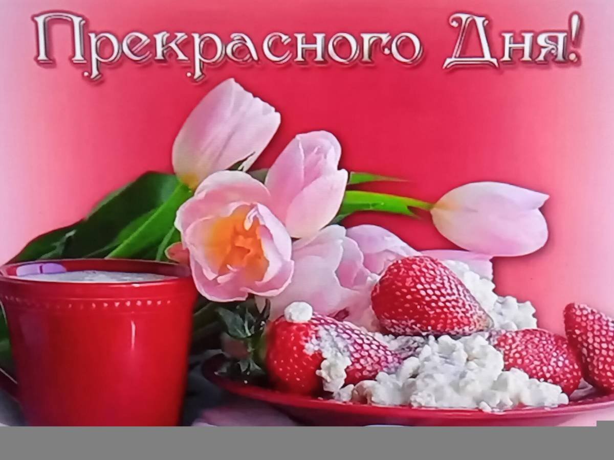Открытки с добрым днём и хорошим настроением