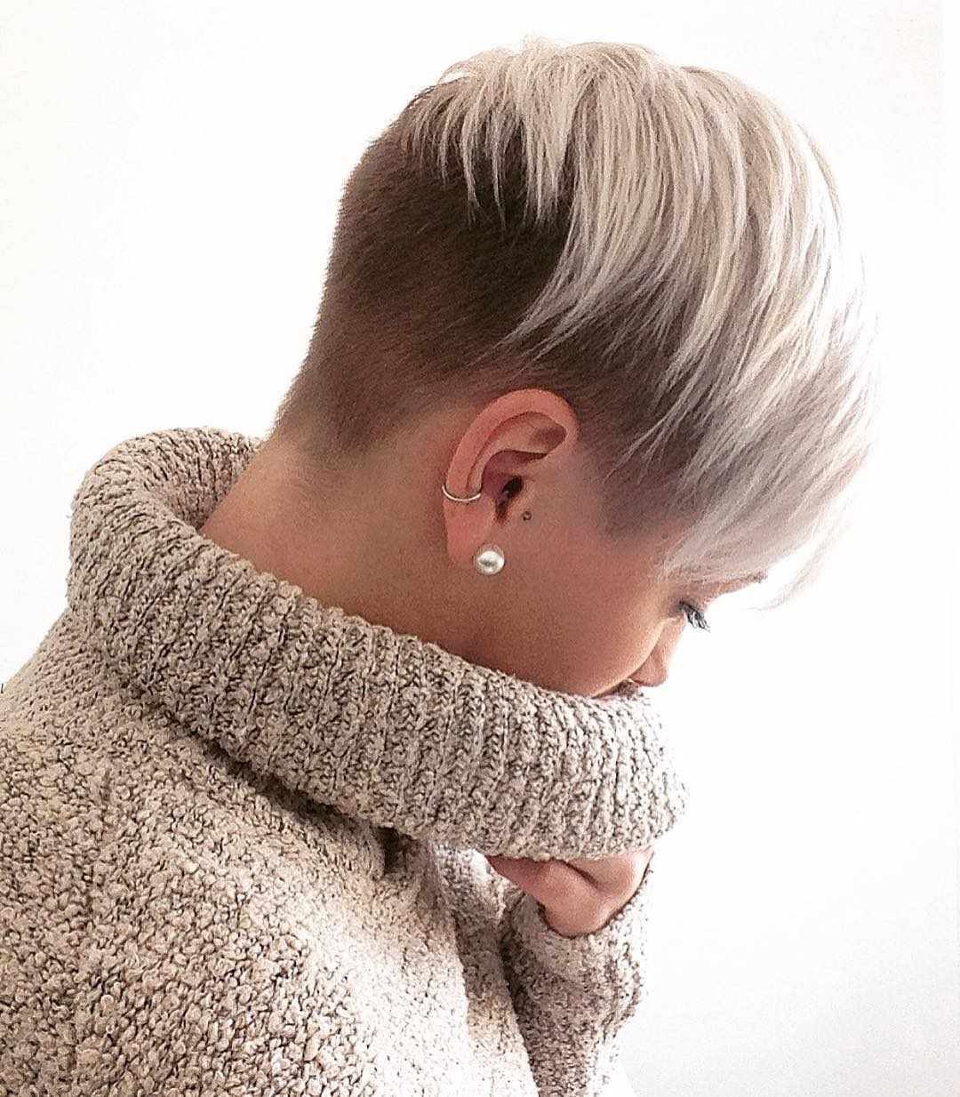 Короткие женские стрижки андеркат