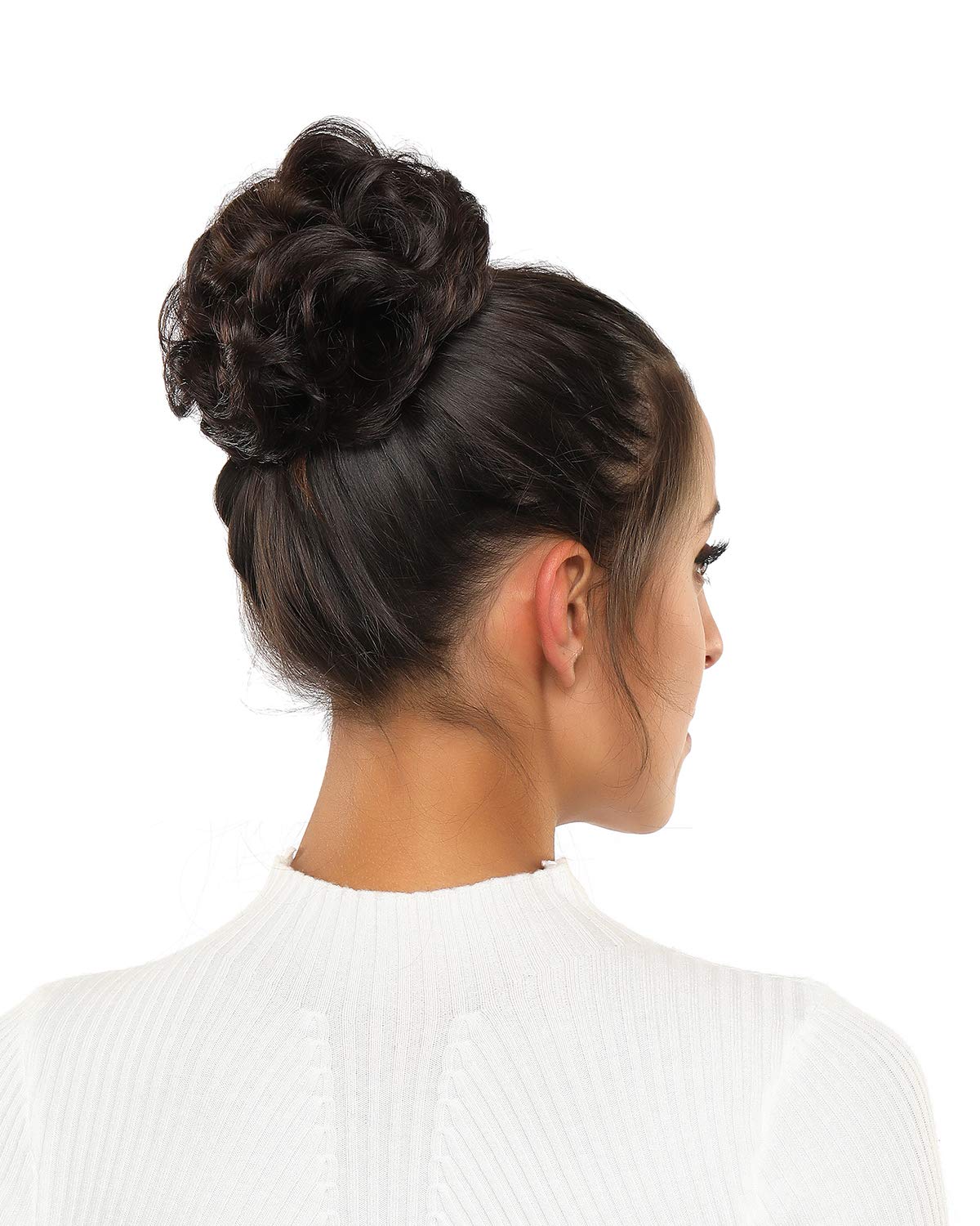 Резинка для волос messy Rose bun