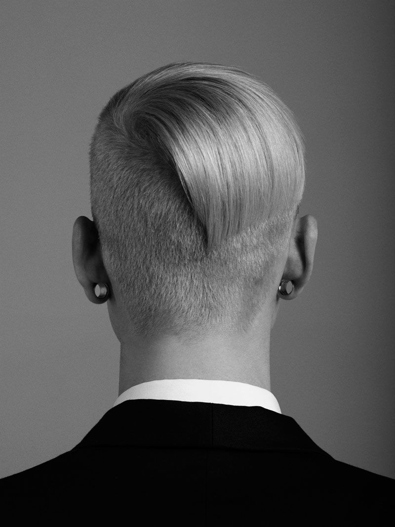 Undercut (андеркат) затылок