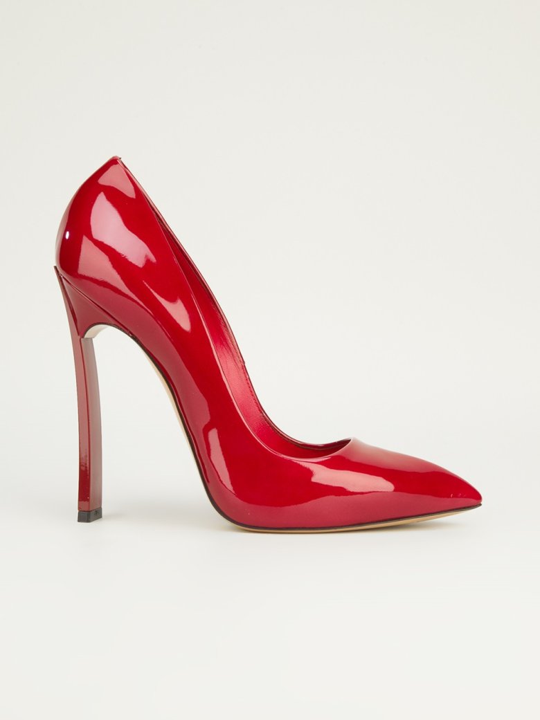 Casadei красные лаковые туфли
