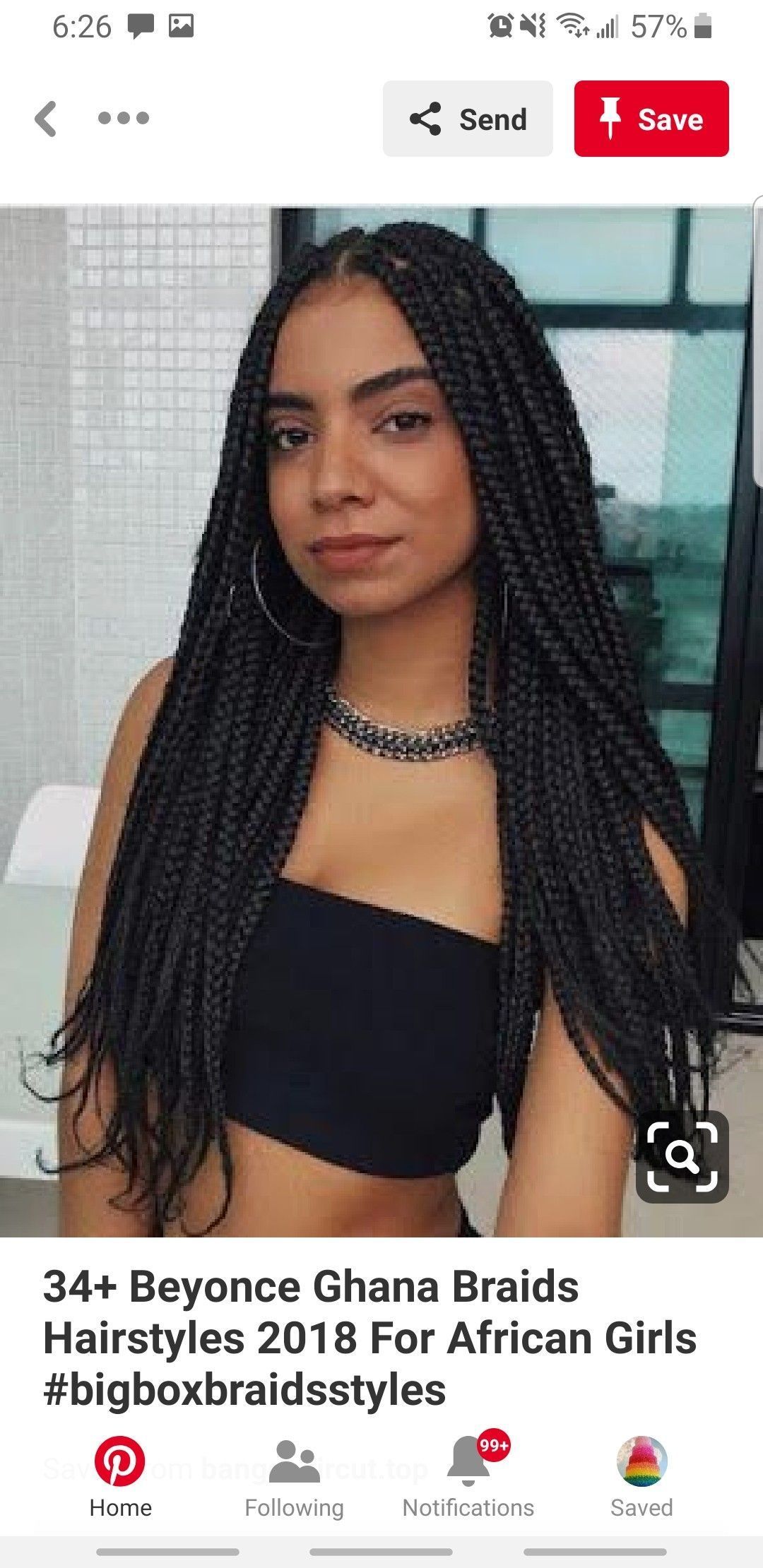 Афрокосы Box Braids