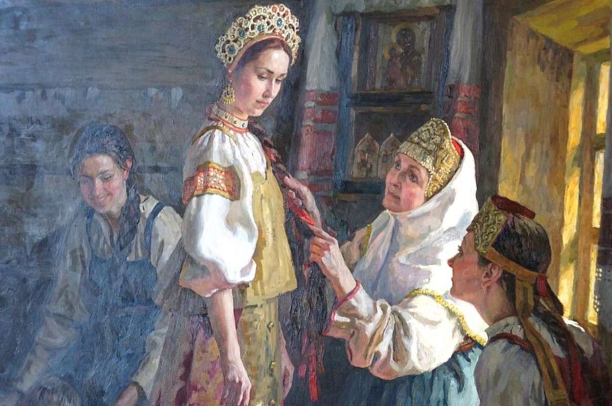 Григорий Мясоедов смотрины невесты