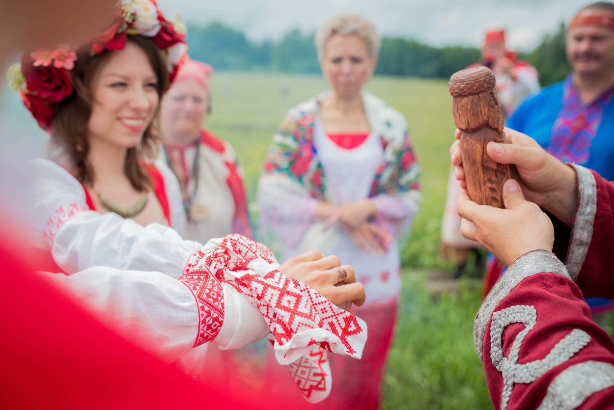 Свадебная церемония на Руси