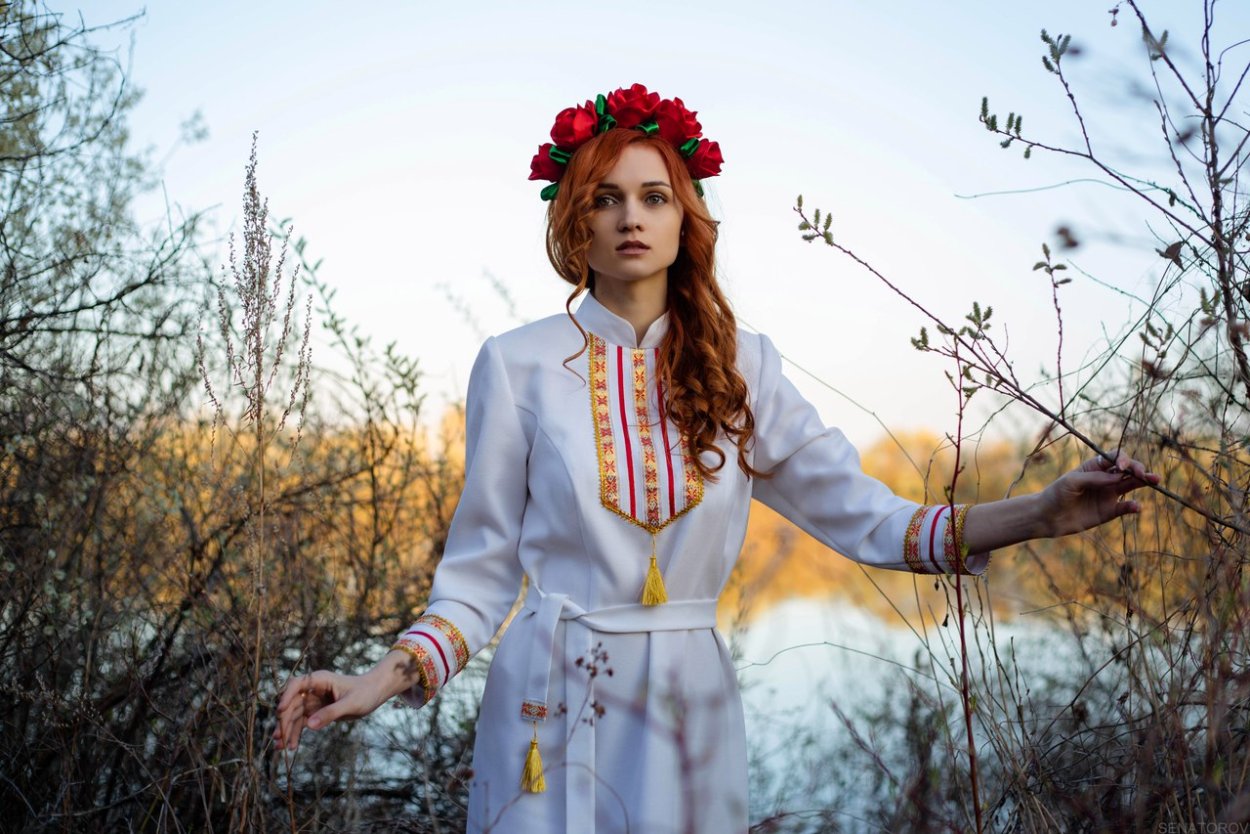 Фотосессия в Славянском стиле