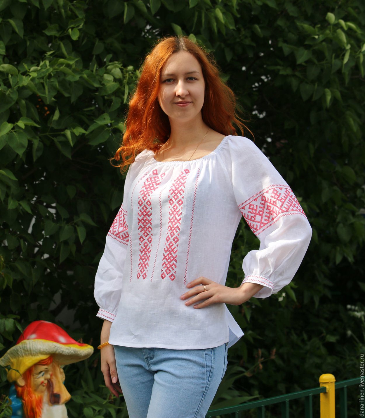 Славянская рубаха женская