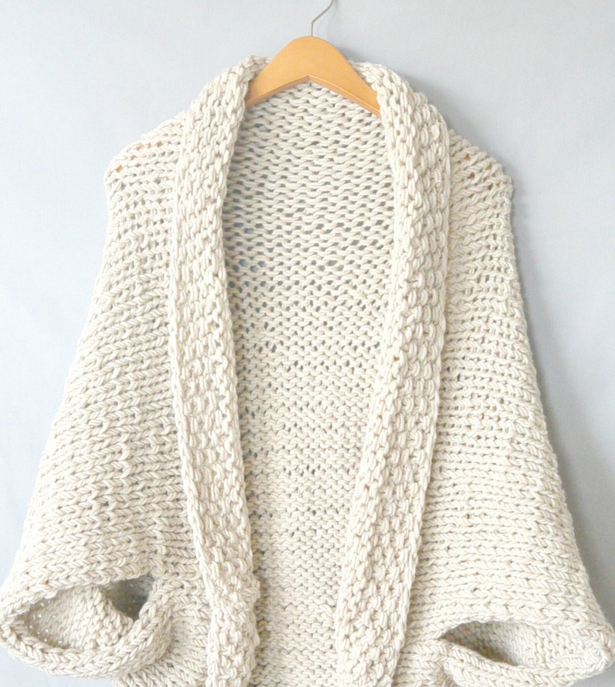 Cocoon Shrug Knitting pattern вязаное болеро
