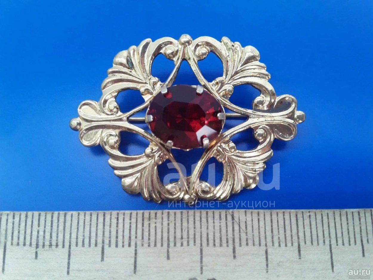 Серебряные броши СССР