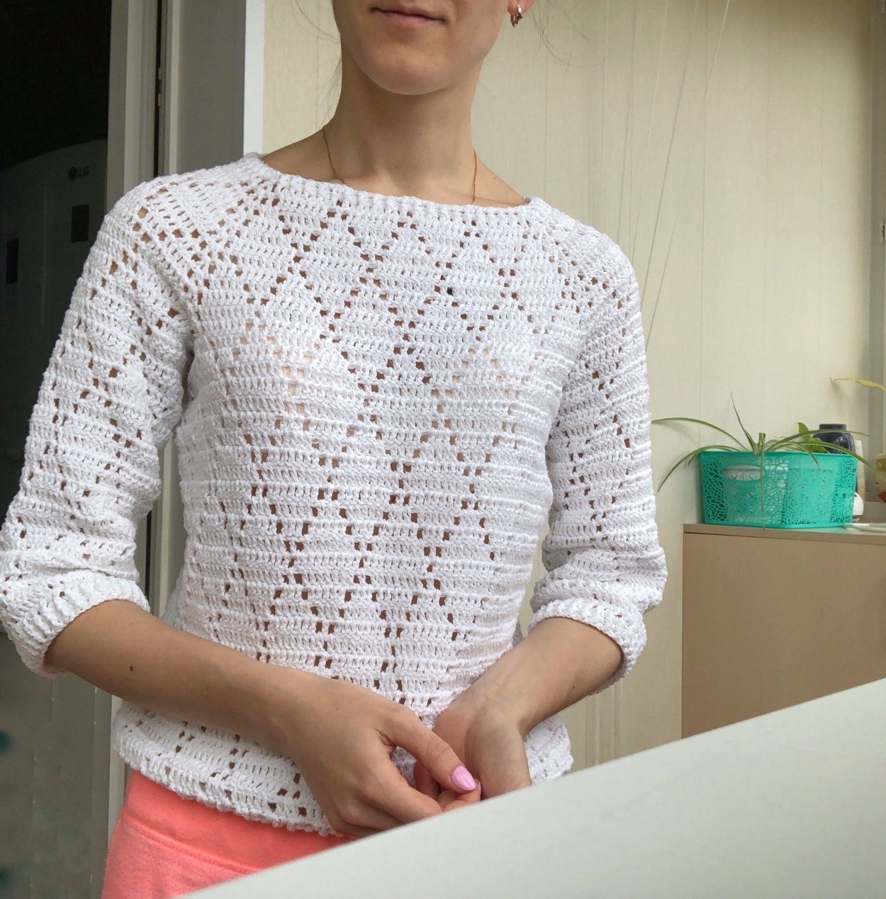 Свитер крючком