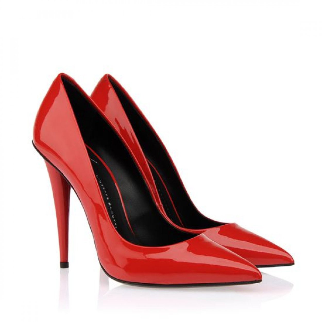 Giuseppe Zanotti красные лаковые туфли