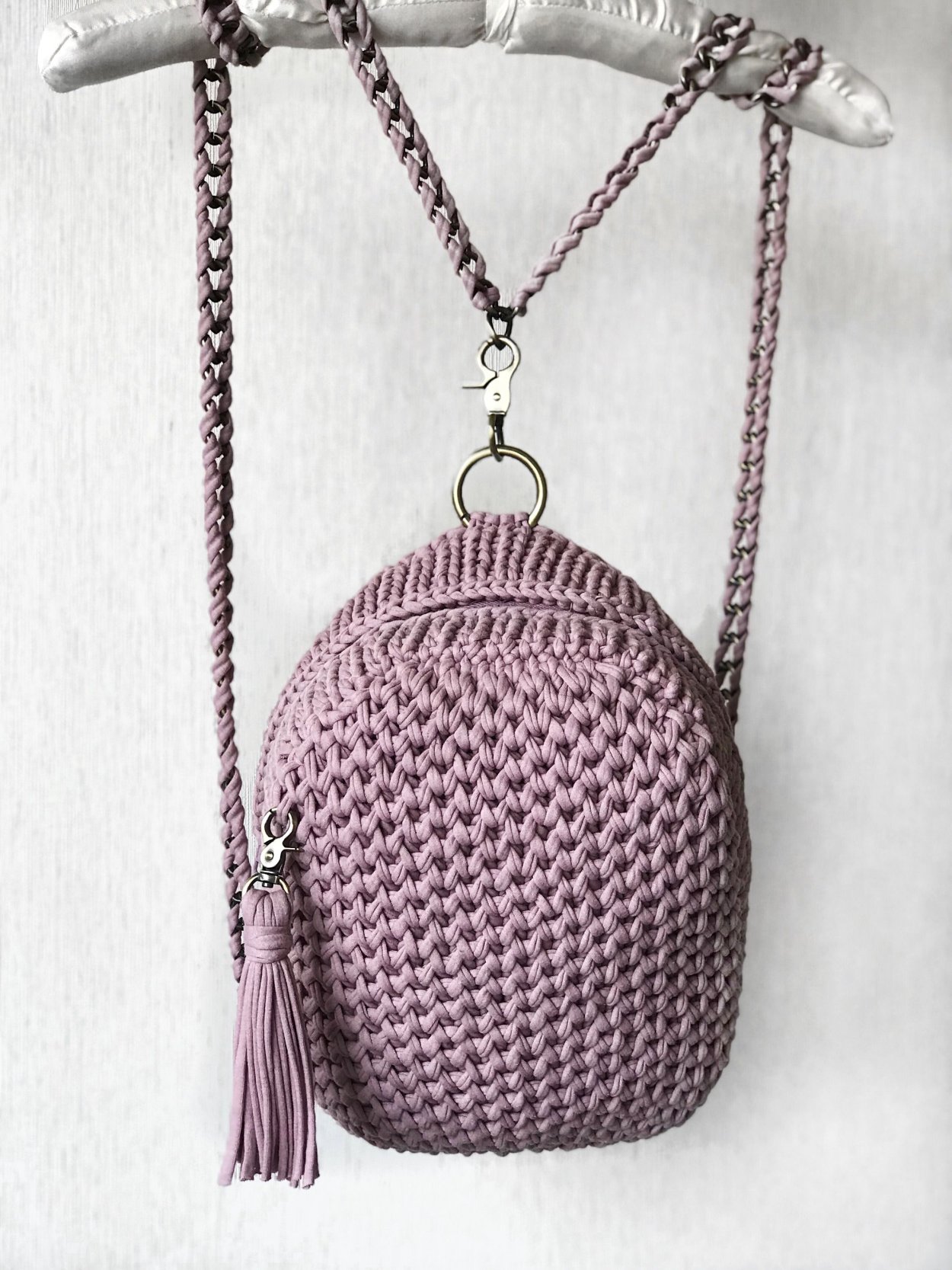 Рюкзак из Halley Macrame