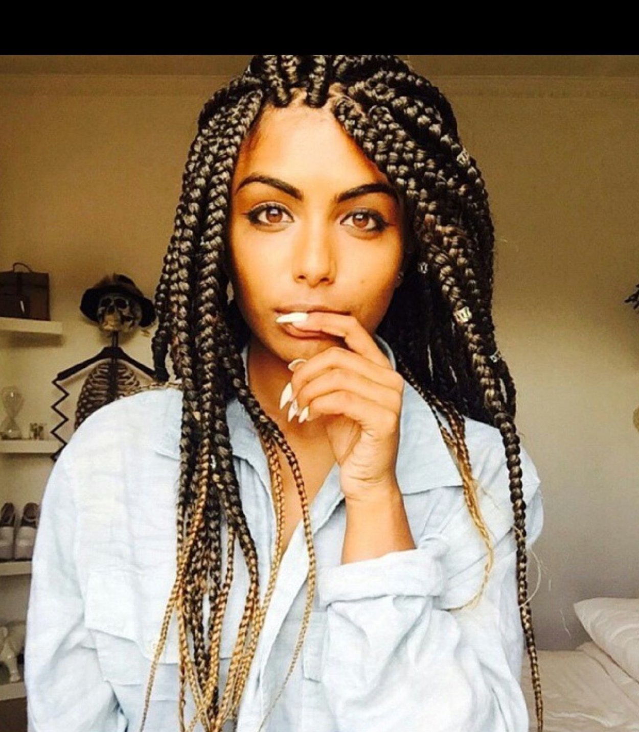 Афрокосы Box Braids