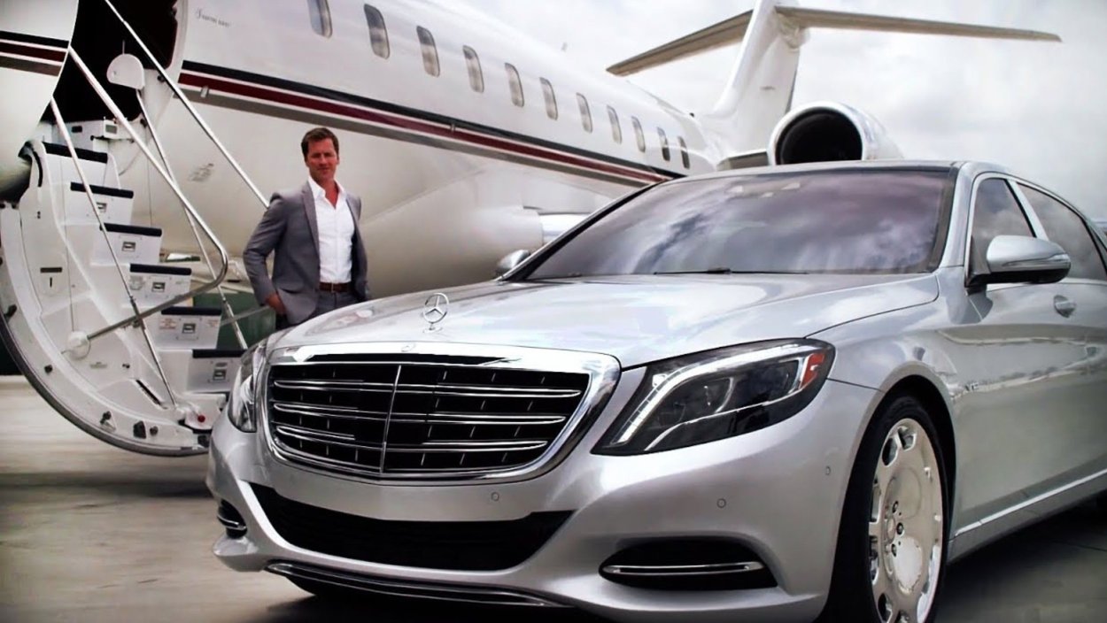 Maybach s7 белый
