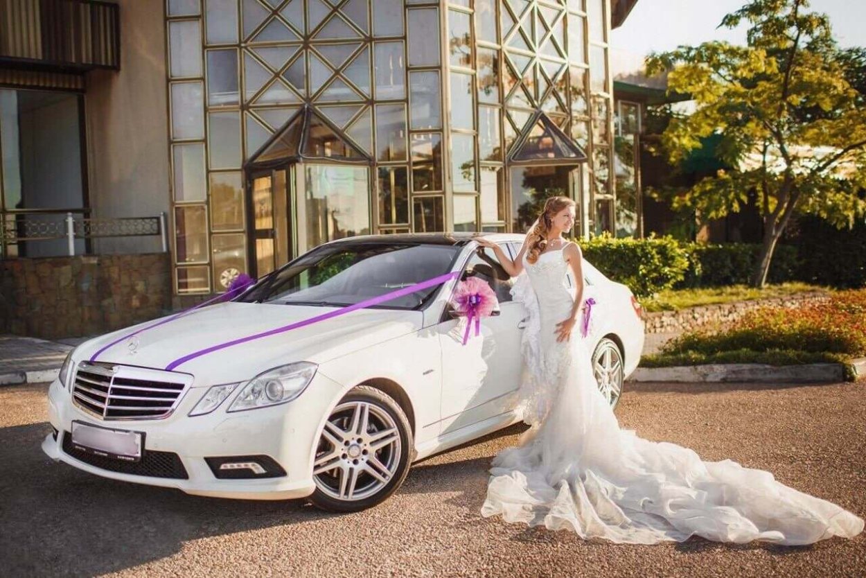 Mercedes e-class 213 свадебный