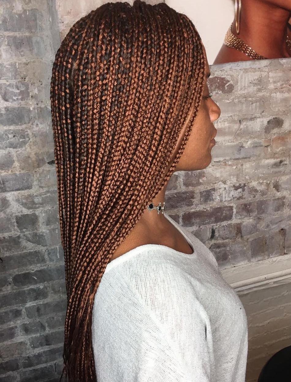 Афрокосы Box Braids