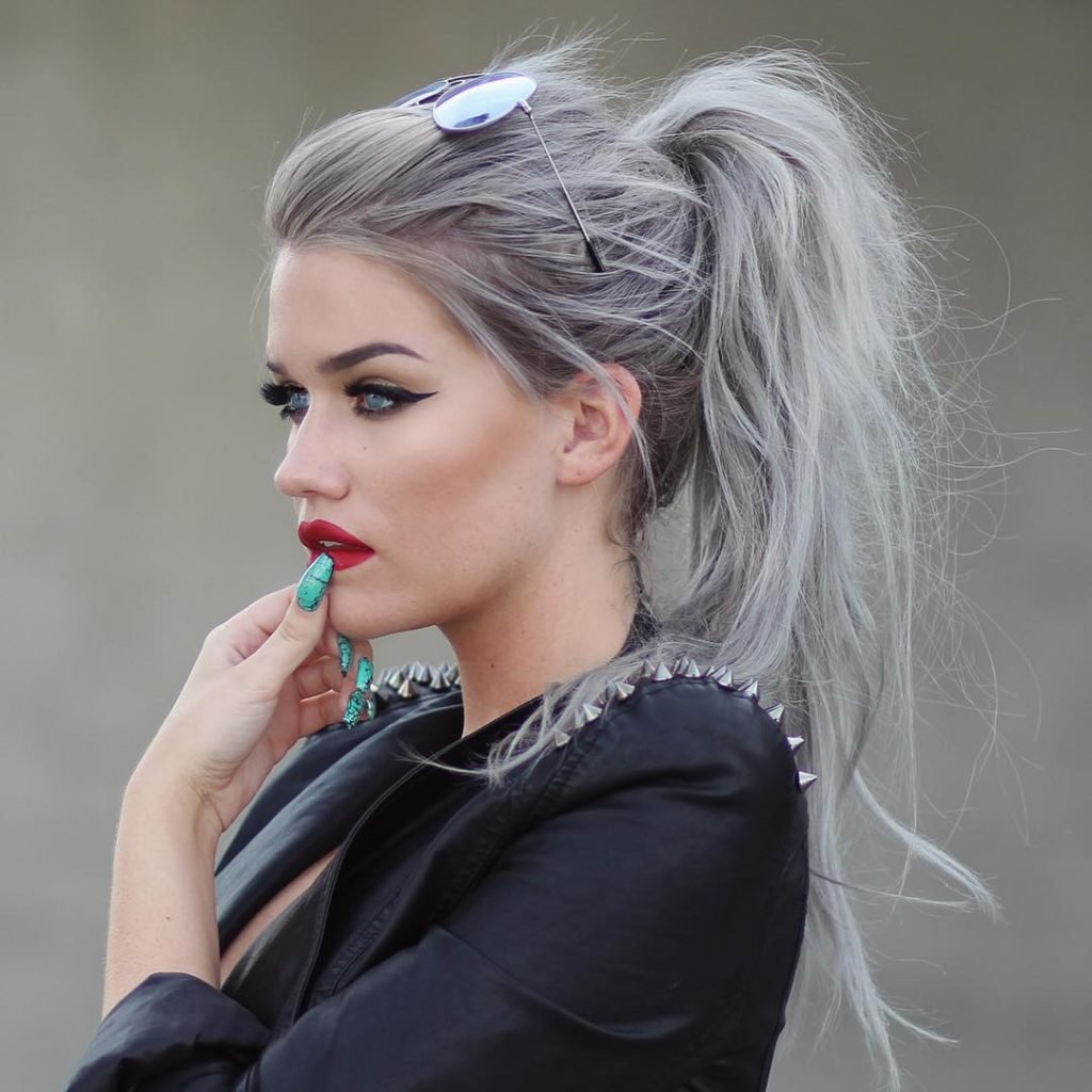 Gray hair (серебристые оттенки волос)