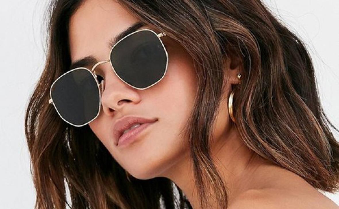 Ray ban hexagonal мужские