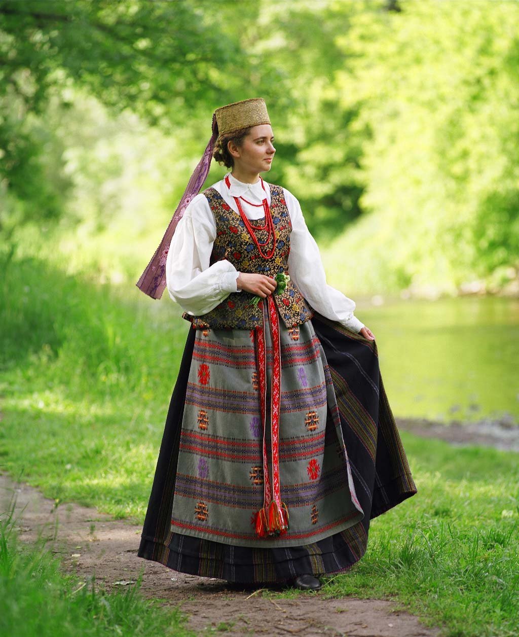 Литовский народный костюм Жямайтии