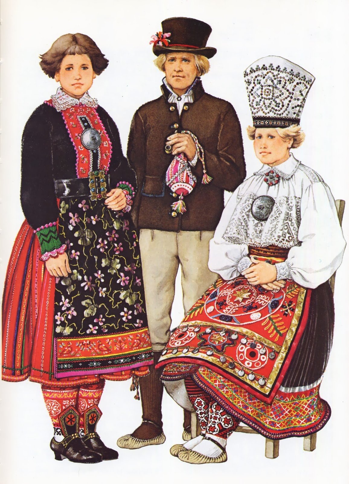 Национальный костюм Литвы