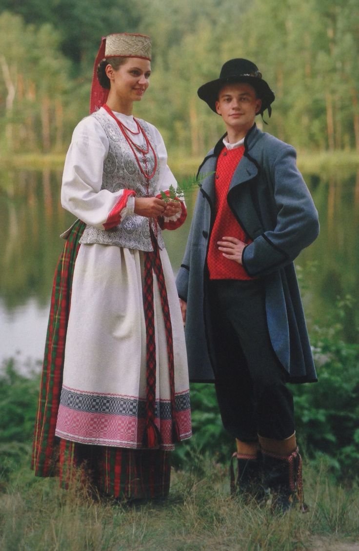 Дзукия Литва костюм