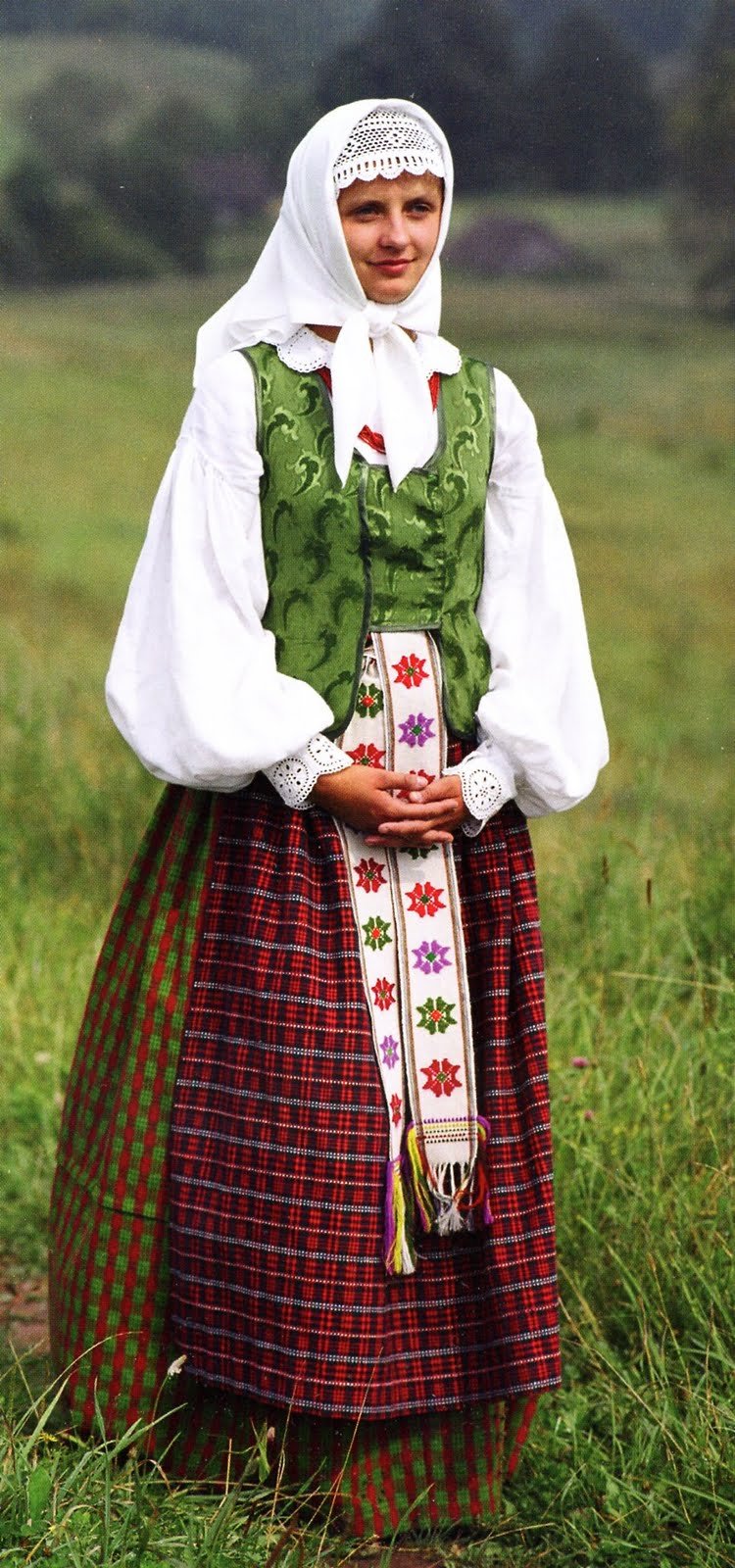 Литовский народный костюм Дзукия