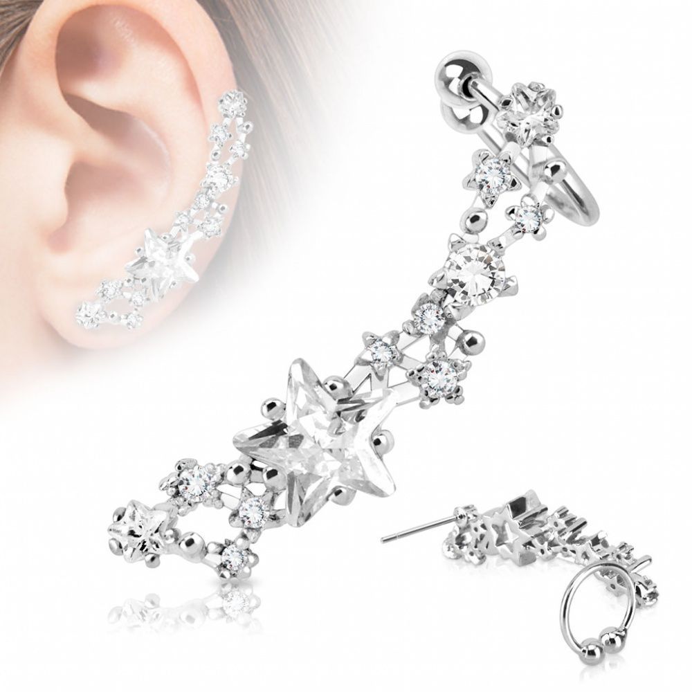 Серьга Каффа Senso Accessory