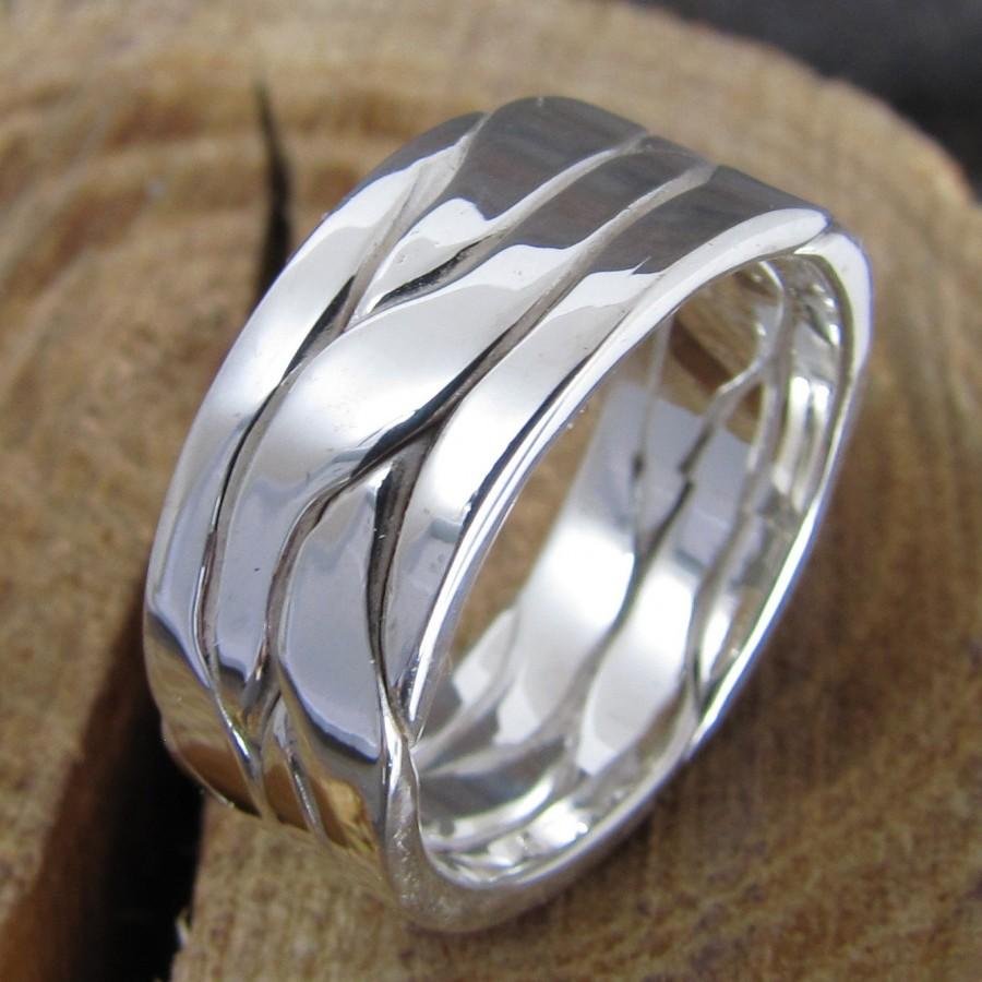 Sterling Silver 925 кольцо мужское