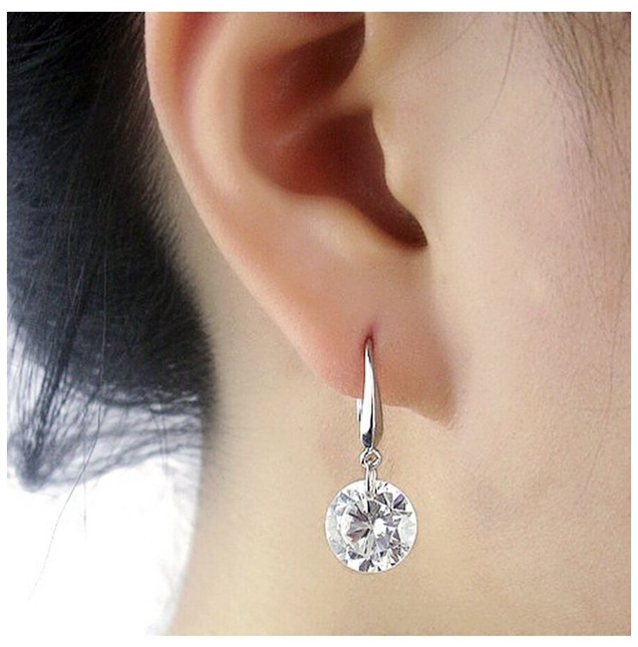 Серьги женские серебро