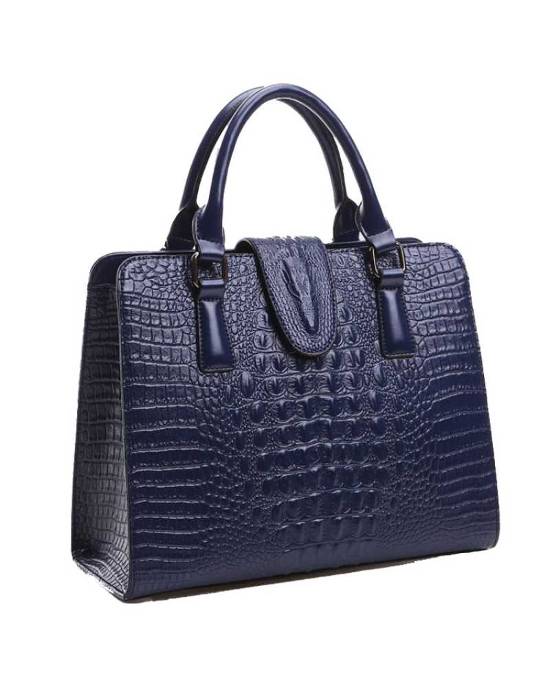 Сумка Genuine Leather крокодил