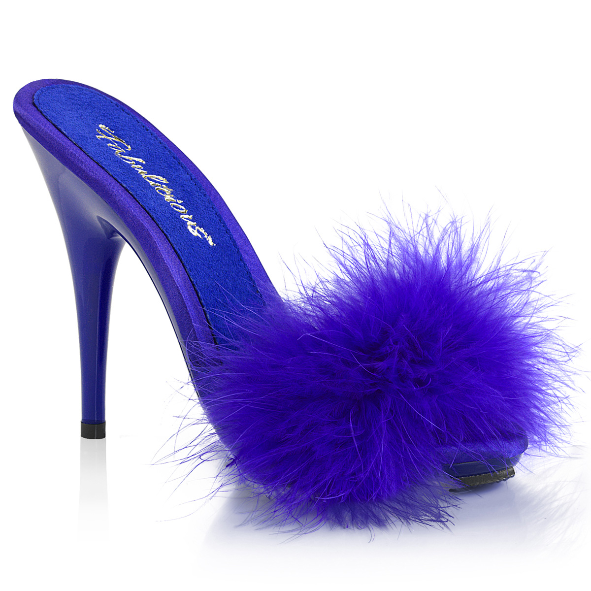 Туфли Pleaser с пушком