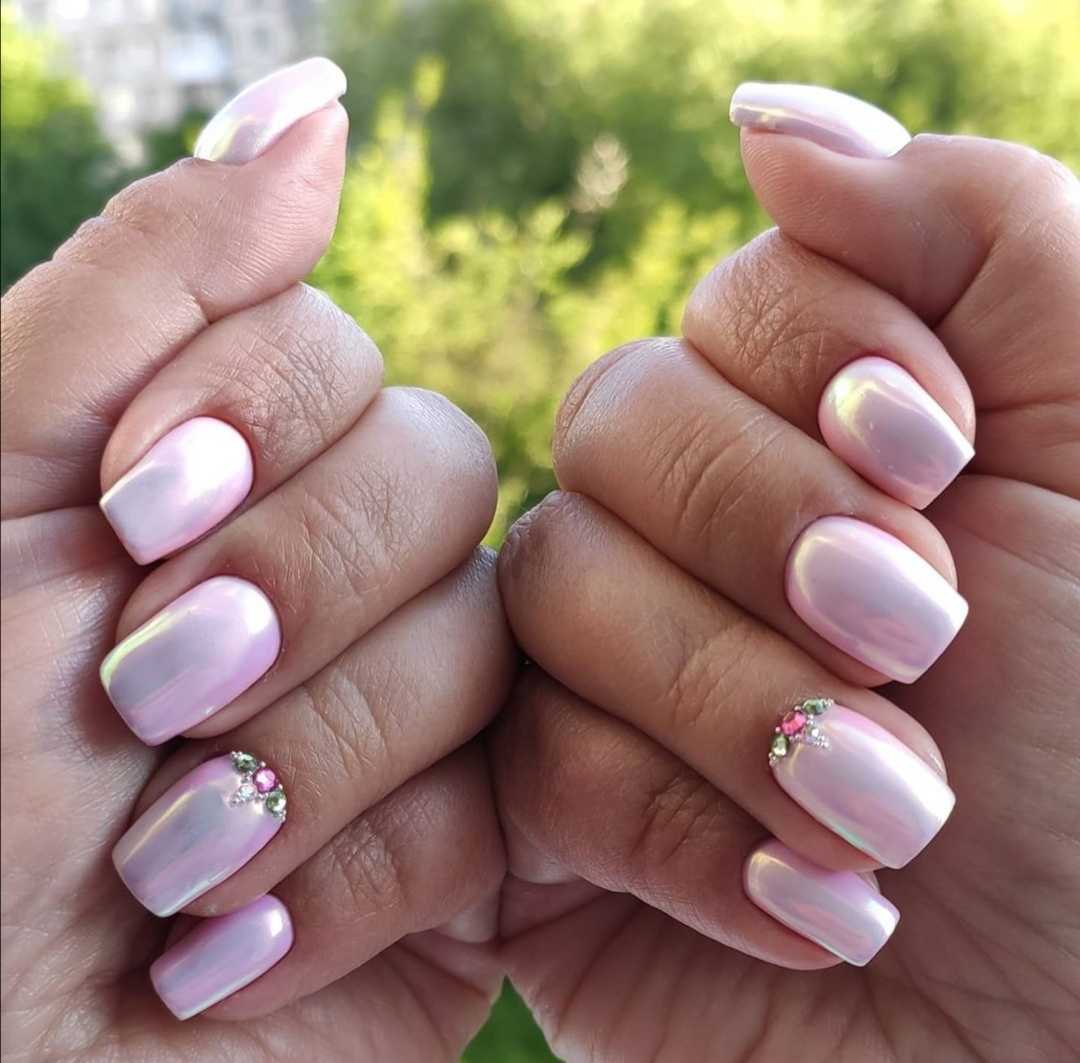 Красивые короткие ногти