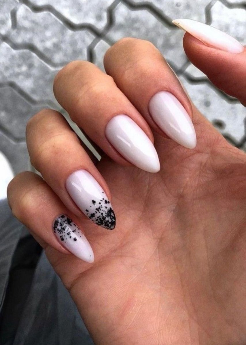 Короткие острые ногти