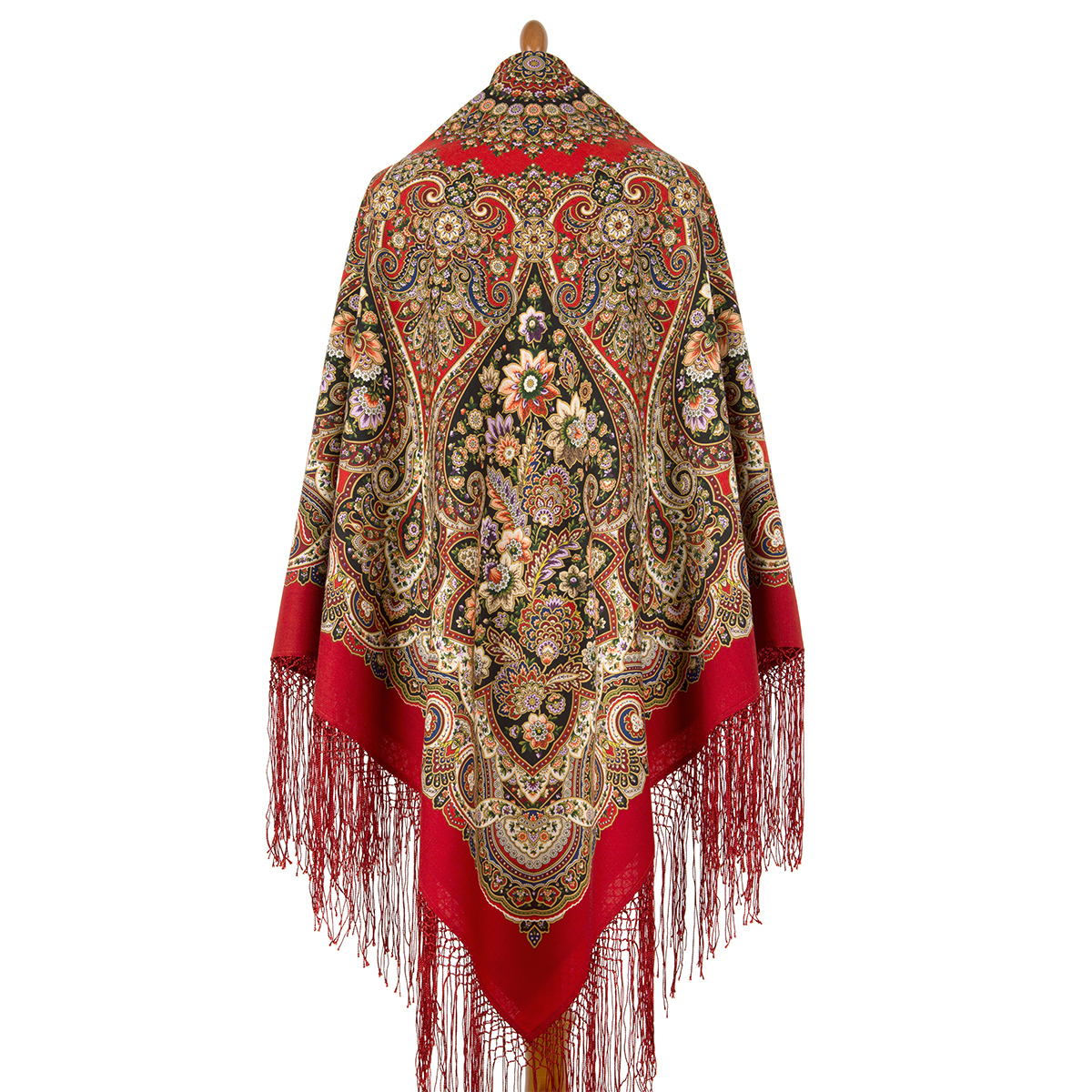 Павлопосадские платки миндаль 1369-14