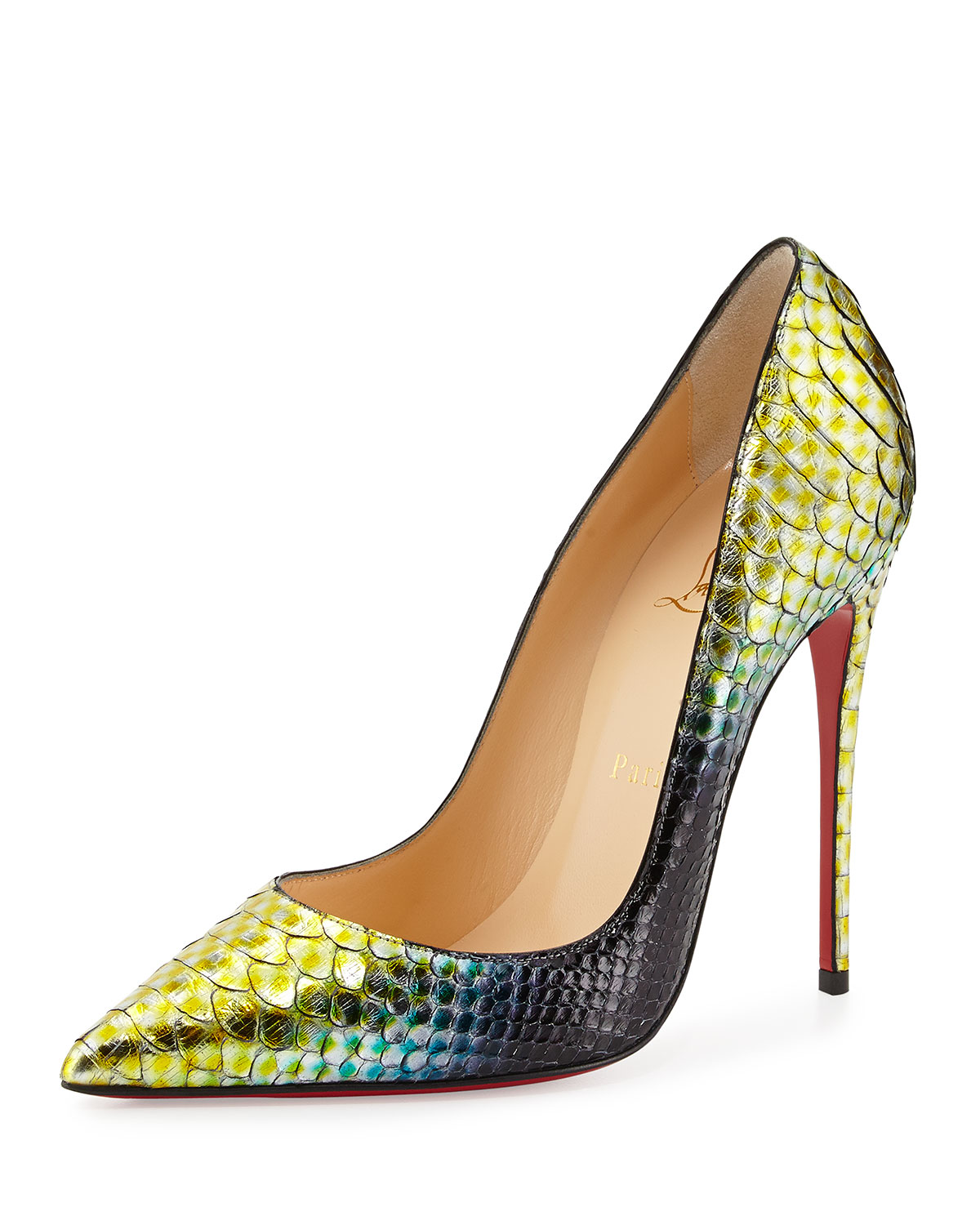 Christian louboutin питон so Kate