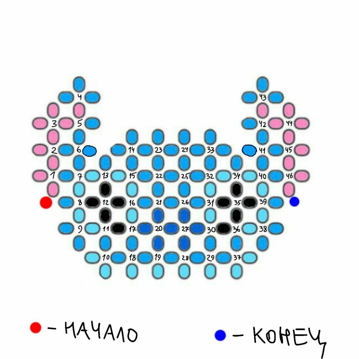 Схемы для бисероплетения объемные