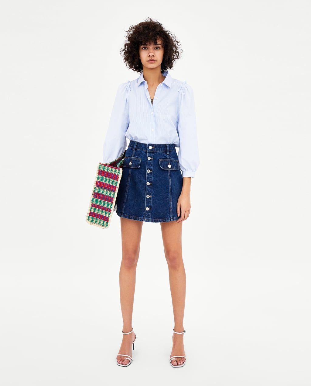Zara TRF юбка