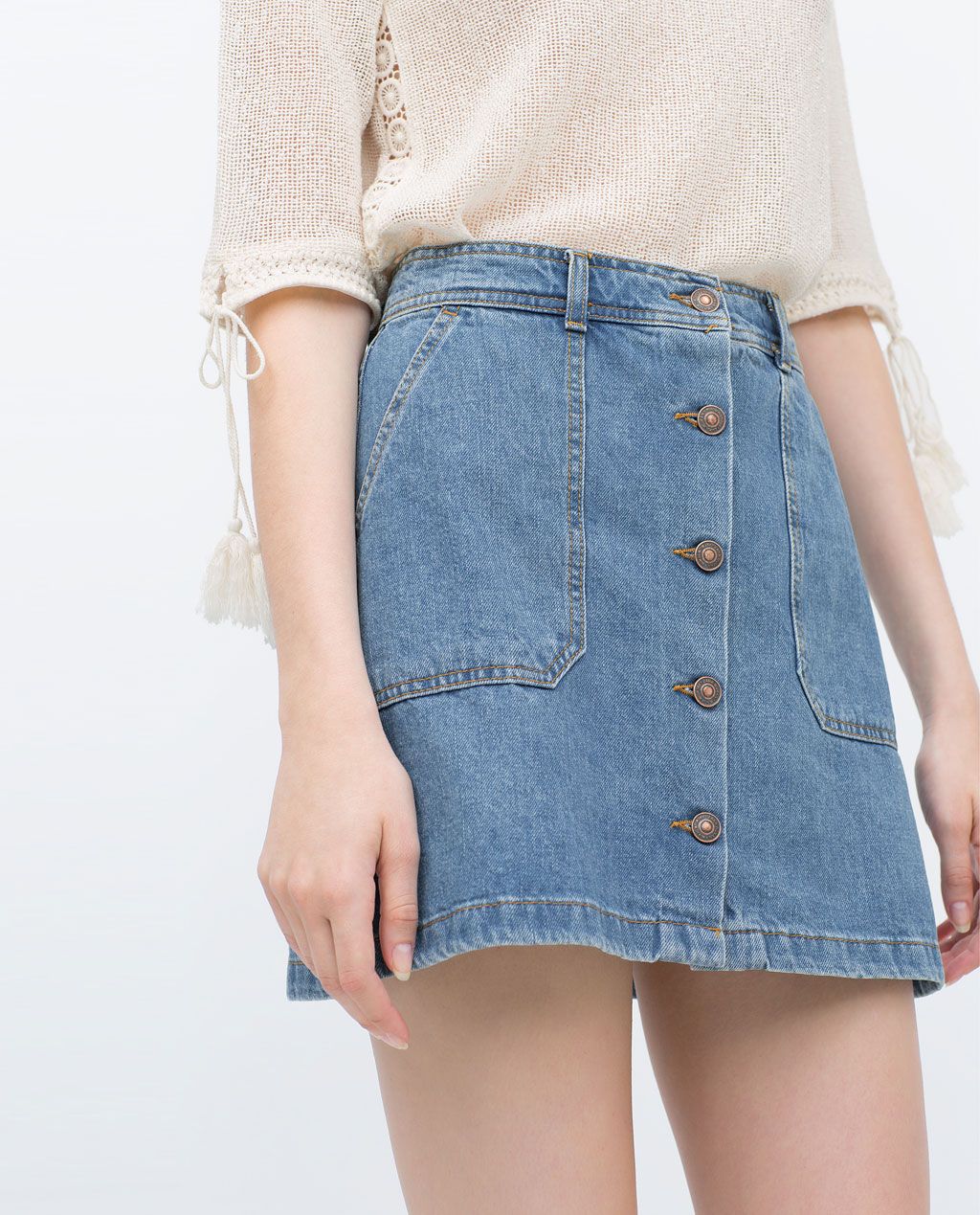 Джинсовая юбка Zara