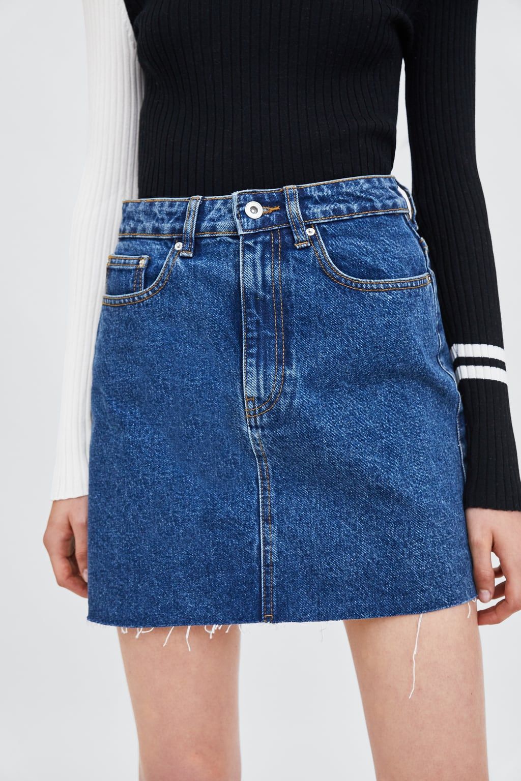 Юбка Zara 4130/055 джинсовая