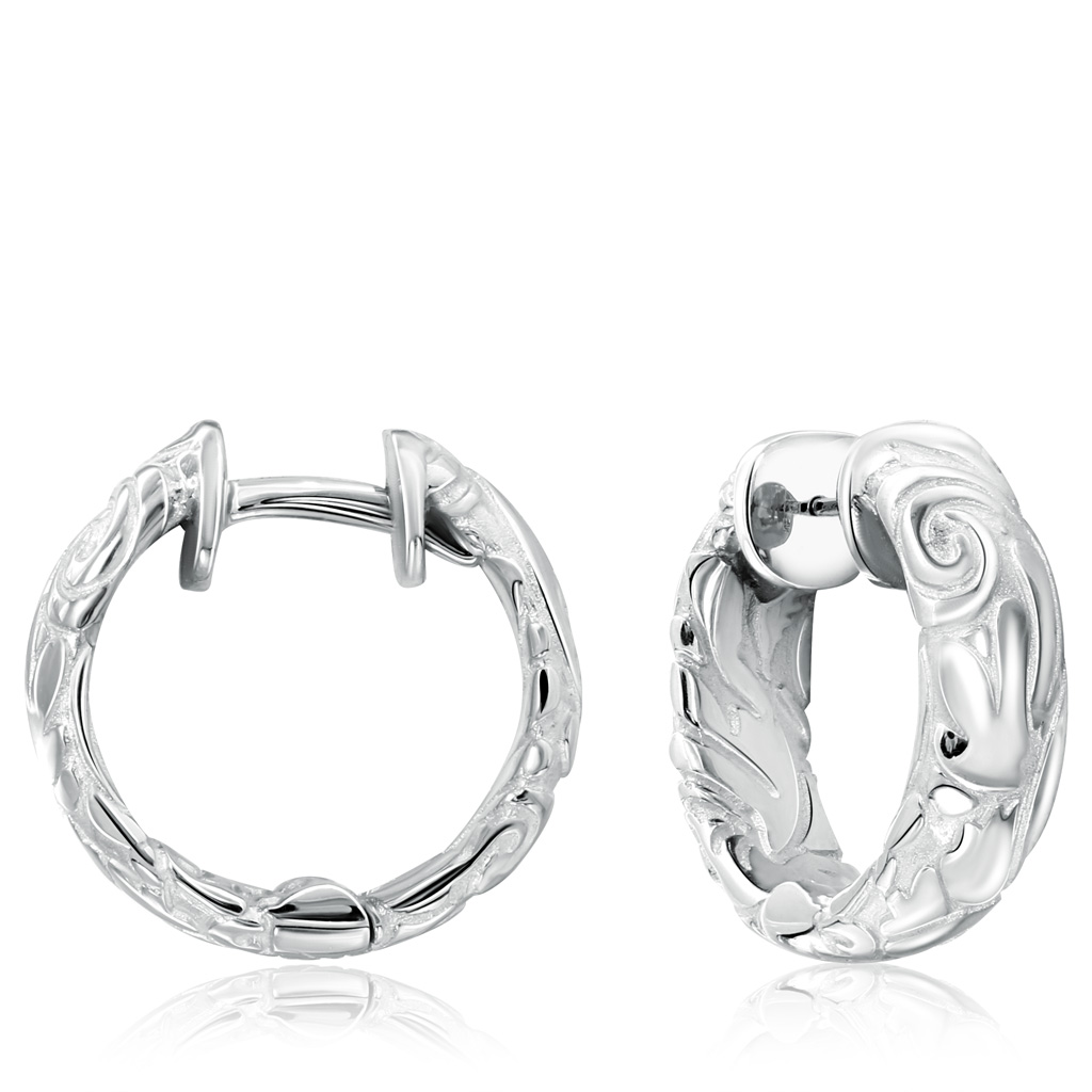 Серьги из серебра 01с0513069а Эстет