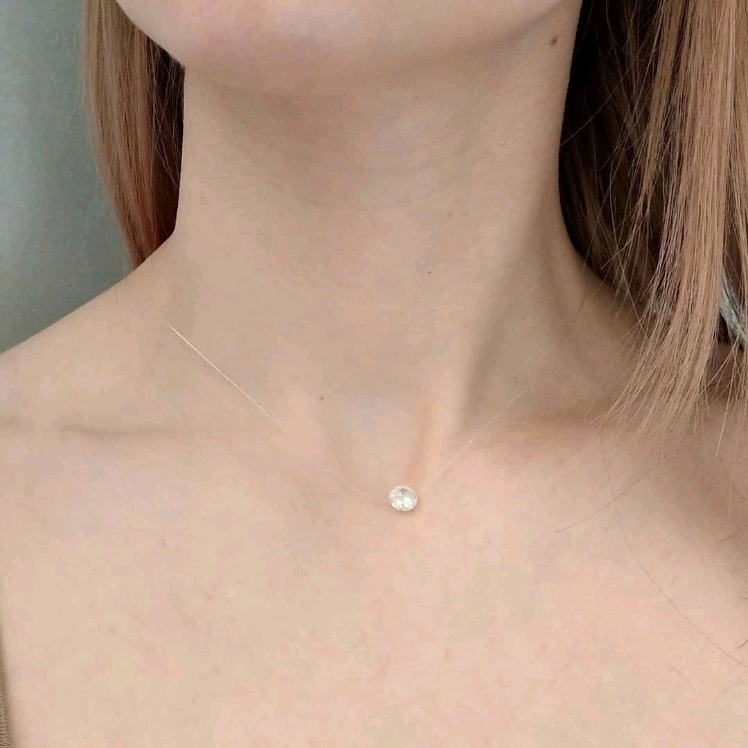 Леска на шею с подвеской