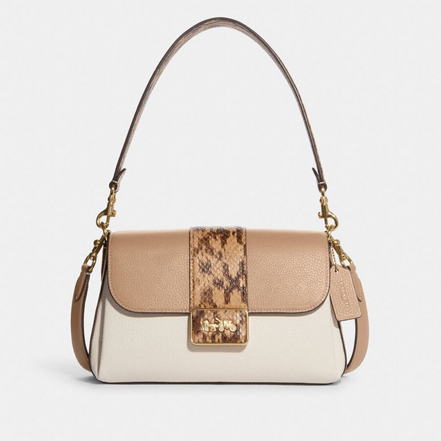 Coach Morgan Shoulder Bag Yellow