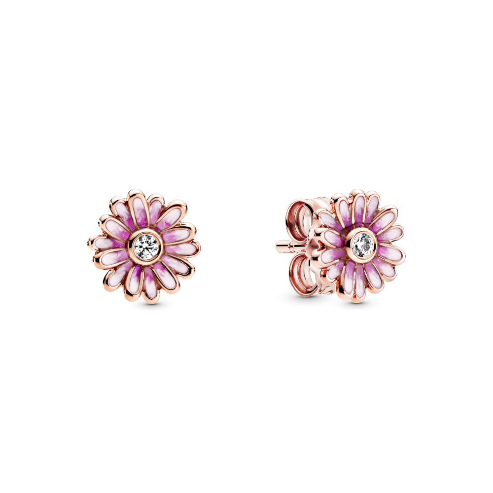 Pandora маргаритки серьги