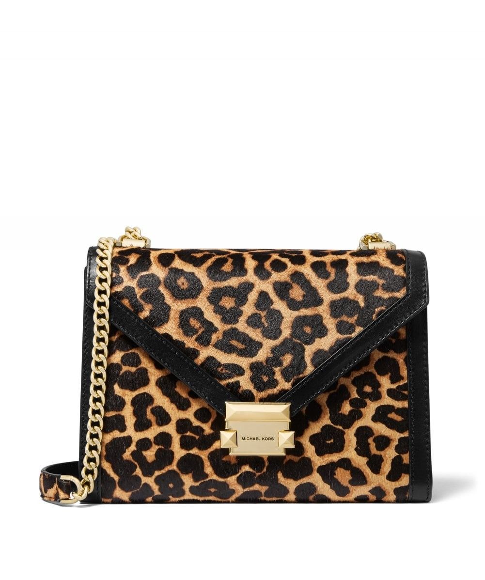 Michael Kors леопардовая сумка