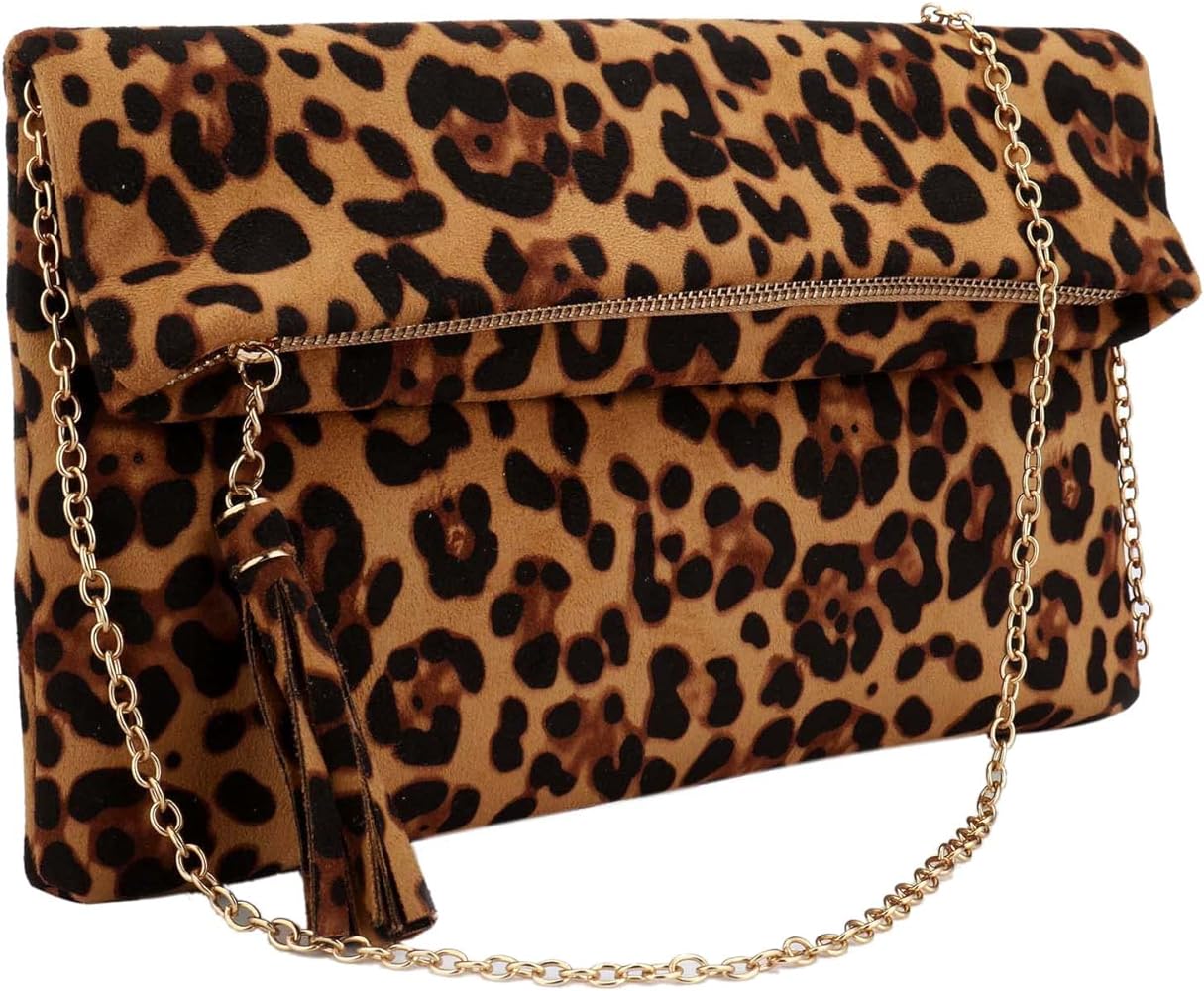 Blumarine Leopard Clutch